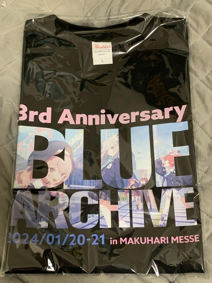 Amazon.co.jp: ブルアカふぇす 3きゅーべりーまっち、先生 tシャツ 黒